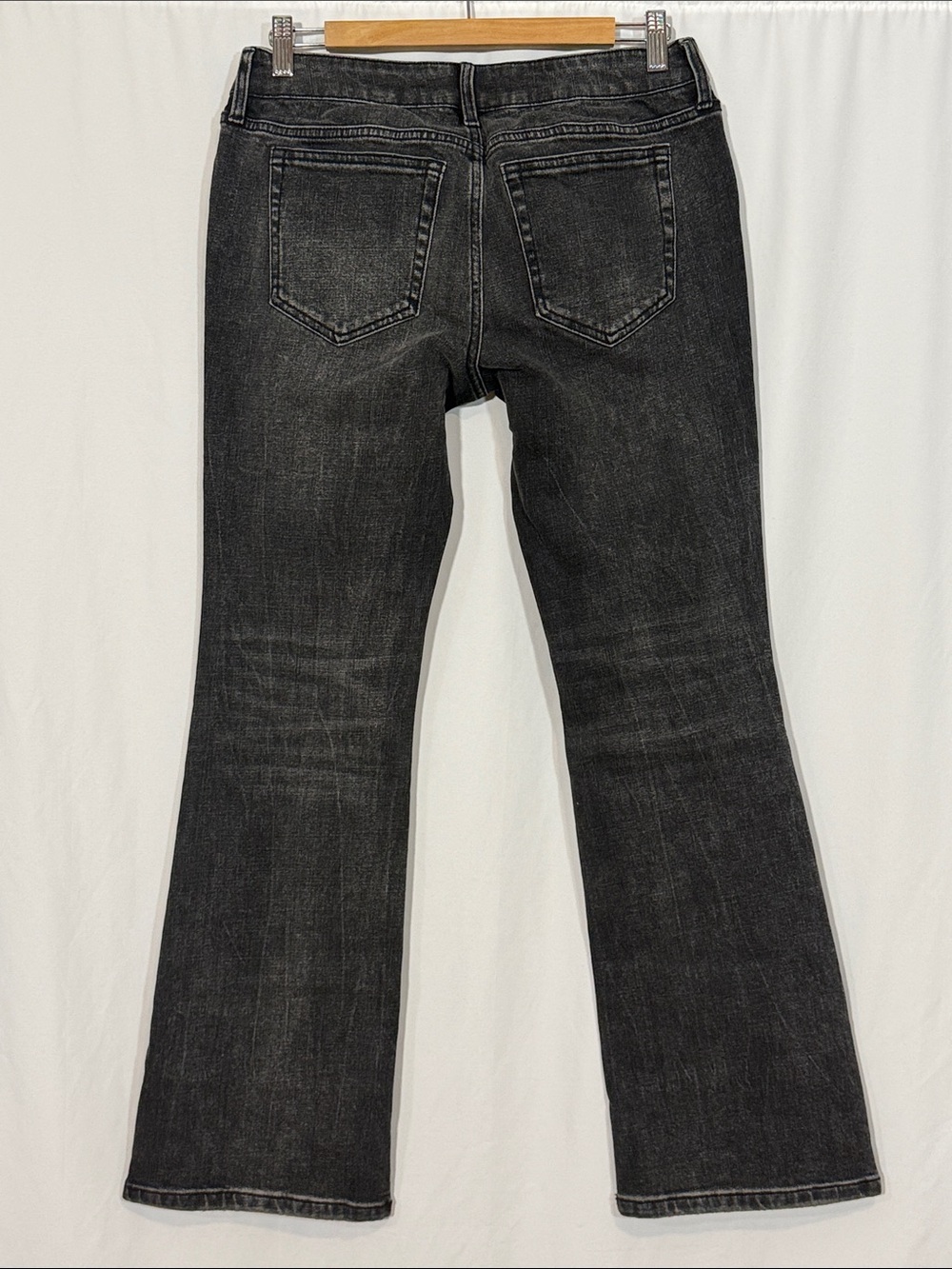 wild fable Black Bootcut Jeans with Side Stud Accents - Picture 6 of 6